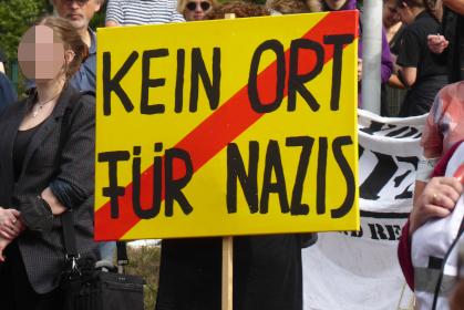 Gegendemo „Keine Heimat für Nazis- nirgendwo! Friedland ist bunt!“