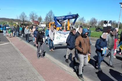 Ostermarsch 2022: Frieden ist bunt – Zusammen gehen für Frieden in der Ukraine und für Demokratie